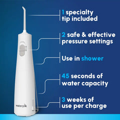 Cordless 1100 Water Flosser (Save $10 with code "1100MAY26” at checkout!)